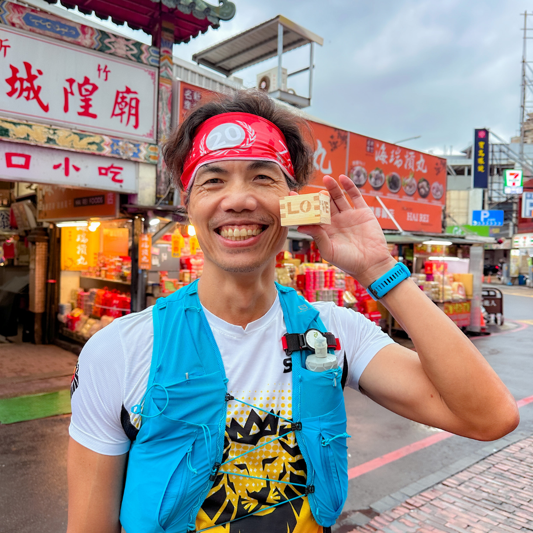 台湾・ランナー男性